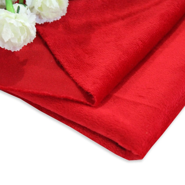 50cm*160cm Short plush crystal super soft plush fabric For Sewing DIY Handmade Home Textile Cloth For Toys Plush Fabric