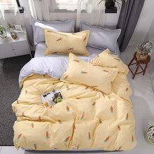 Load image into Gallery viewer, Home Textile Cartoon Happy Family Winter 3/4pcs Child Adult Bedding Set Luxury Comfortable Bedclothes Duvet Cover Bed Linen