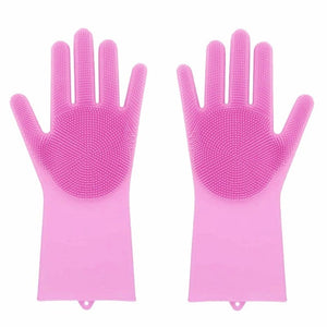 VOZRO Magic For Louder Rubber Garden Latex Hand Gloves Washing Dishes With Dish Washers For The Kitchen Car Wash And Pet Care