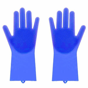 VOZRO Magic For Louder Rubber Garden Latex Hand Gloves Washing Dishes With Dish Washers For The Kitchen Car Wash And Pet Care