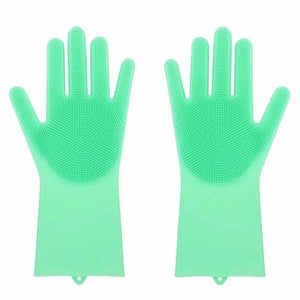 VOZRO Magic For Louder Rubber Garden Latex Hand Gloves Washing Dishes With Dish Washers For The Kitchen Car Wash And Pet Care