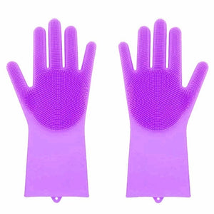 VOZRO Magic For Louder Rubber Garden Latex Hand Gloves Washing Dishes With Dish Washers For The Kitchen Car Wash And Pet Care