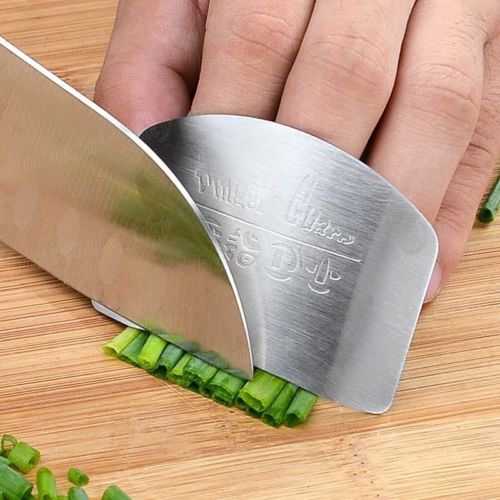 Stainless Steel Kitchen Tool Hand Finger Protector Knife Cut Slice Safe Guard