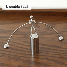 Load image into Gallery viewer, Metal Man Hogar Small Iron Man Perpetual Balance Physics Science Pendulum Newton Cradle Tumbler Desk Toy Home Decor