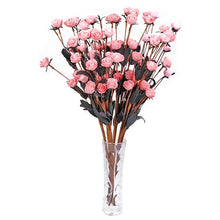 Load image into Gallery viewer, Newly Foam PE 15 Heads/pc Rose Artificial Flowers for Wedding Decor flower arrangement Party Home Decoration Accessories