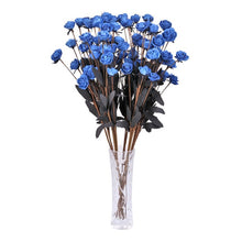 Load image into Gallery viewer, Newly Foam PE 15 Heads/pc Rose Artificial Flowers for Wedding Decor flower arrangement Party Home Decoration Accessories