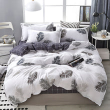 Load image into Gallery viewer, Lanke Cotton Bedding Sets, Home Textile Twin King Queen Size Bed Set Bedclothes with Bed Sheet Comforter set Pillow case