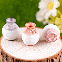 Load image into Gallery viewer, Resin Miniature Small Mouth Vase DIY Craft Accessory Home Garden Decoration Resin vase small ornaments mini crafts decoration