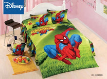 Load image into Gallery viewer, Disney marvel bedding set for children bed decor twin size duvet covers single flat sheet 2-4pcs home textile cartoon promotion