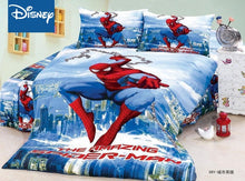 Load image into Gallery viewer, Disney marvel bedding set for children bed decor twin size duvet covers single flat sheet 2-4pcs home textile cartoon promotion