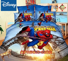 Load image into Gallery viewer, Disney marvel bedding set for children bed decor twin size duvet covers single flat sheet 2-4pcs home textile cartoon promotion