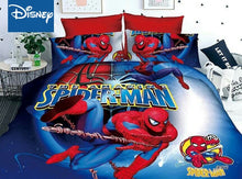 Load image into Gallery viewer, Disney marvel bedding set for children bed decor twin size duvet covers single flat sheet 2-4pcs home textile cartoon promotion