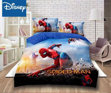 Load image into Gallery viewer, Disney marvel bedding set for children bed decor twin size duvet covers single flat sheet 2-4pcs home textile cartoon promotion