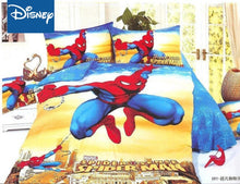 Load image into Gallery viewer, Disney marvel bedding set for children bed decor twin size duvet covers single flat sheet 2-4pcs home textile cartoon promotion