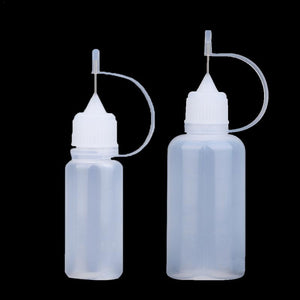 Plastic Glue Applicator DIY Scrap Paper Craft Tools Kitchen Seasoning Storage Bottle Household Bottling For Outdoor Barbecue