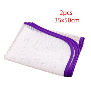 1/2pcs High Temperature Resistance Ironing Scorch Heat Insulation Pad Mat Household Protective Mesh Cloth Cover in 2 Sizes Hot