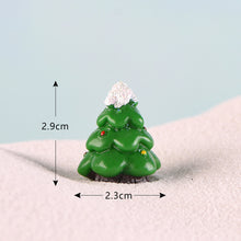 Load image into Gallery viewer, Fairy Garden Toys Santa Claus Snowman Christmas tree Ornaments Small Statue Figurines Crafts Christmas Xmas Home Decoration 1PC