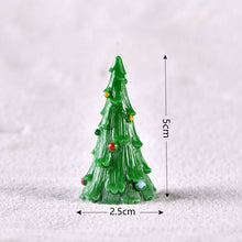 Load image into Gallery viewer, Fairy Garden Toys Santa Claus Snowman Christmas tree Ornaments Small Statue Figurines Crafts Christmas Xmas Home Decoration 1PC