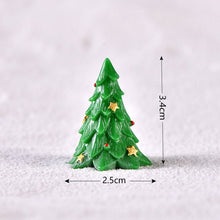 Load image into Gallery viewer, Fairy Garden Toys Santa Claus Snowman Christmas tree Ornaments Small Statue Figurines Crafts Christmas Xmas Home Decoration 1PC