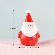 Load image into Gallery viewer, Fairy Garden Toys Santa Claus Snowman Christmas tree Ornaments Small Statue Figurines Crafts Christmas Xmas Home Decoration 1PC