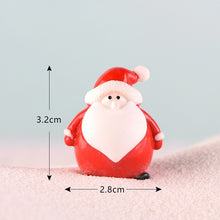 Load image into Gallery viewer, Fairy Garden Toys Santa Claus Snowman Christmas tree Ornaments Small Statue Figurines Crafts Christmas Xmas Home Decoration 1PC