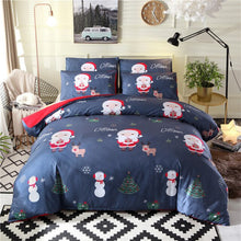 Load image into Gallery viewer, Lanke Christmas Bedding Sets, Home Textile Twin King Queen Size Bed Set  Duvet Cover Pillowcases