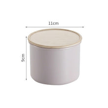 Load image into Gallery viewer, Household Kitchen Storage Container Plastic Airtight Storage Jars Cereal Dispenser Cylindrical Food Sealed Cans Simple Container