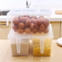 Load image into Gallery viewer, Refrigerator Storage Box Wide Scope of Application Simple and Generous Household Transparent Sealed Food Container 2019