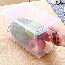 Load image into Gallery viewer, Refrigerator Storage Box Wide Scope of Application Simple and Generous Household Transparent Sealed Food Container 2019