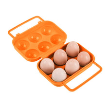 Load image into Gallery viewer, 12-grids Plastic Egg Storage Box Household Egg Boxes Portable Egg Box For Outdoor Camping