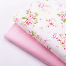 Load image into Gallery viewer, Various Sizes Cotton Twill Fabric Pink Series Patchwork Sewing Quilting Cotton Material Cloth Fabric For Dress Home Textile