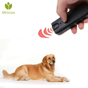 Best Ultrasonic Animal Repeller Dog Training Device Pet Anti Barking Stop Bark Trainer Garden LED Repeller Control Trainer Tools