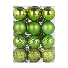 Load image into Gallery viewer, 30/60mm Christmas Xmas Tree Ball Bauble Hanging Home Party Ornament Decor 24/100PC Décoration de noël