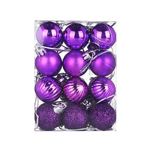 Load image into Gallery viewer, 30/60mm Christmas Xmas Tree Ball Bauble Hanging Home Party Ornament Decor 24/100PC Décoration de noël