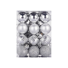 Load image into Gallery viewer, 30/60mm Christmas Xmas Tree Ball Bauble Hanging Home Party Ornament Decor 24/100PC Décoration de noël