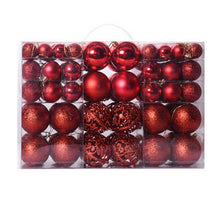 Load image into Gallery viewer, 30/60mm Christmas Xmas Tree Ball Bauble Hanging Home Party Ornament Decor 24/100PC Décoration de noël