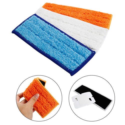 Practical Household Dust Cleaning Reusable Microfiber Pad Washable Wet Dry Mopping Pads for iRobot Braava Jet 240 Cleaner