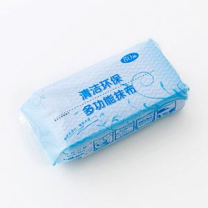 F 80 Pcs/lot Non-Woven Fabric Kitchen Dish Cloth High-efficiency Tableware Household Cleaning Towel Kichen Tools Cleaning Cloths