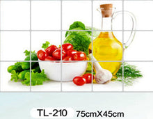 Load image into Gallery viewer, Zs Sticker Kitchen aluminum foil waterproof decorative tile stickers home decor kitchen accessories wall stickers