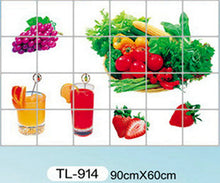 Load image into Gallery viewer, Zs Sticker Kitchen aluminum foil waterproof decorative tile stickers home decor kitchen accessories wall stickers