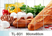 Load image into Gallery viewer, Zs Sticker Kitchen aluminum foil waterproof decorative tile stickers home decor kitchen accessories wall stickers