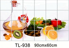 Load image into Gallery viewer, Zs Sticker Kitchen aluminum foil waterproof decorative tile stickers home decor kitchen accessories wall stickers