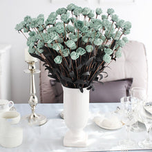 Load image into Gallery viewer, Newly Foam PE 15 Heads/pc Rose Artificial Flowers for Wedding Decor flower arrangement Party Home Decoration Accessories