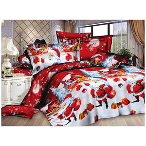 Christmas Home textile Cotton bedclothes high-quality 4pc bedding set