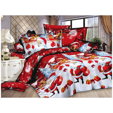 Load image into Gallery viewer, Christmas Home textile Cotton bedclothes high-quality 4pc bedding set