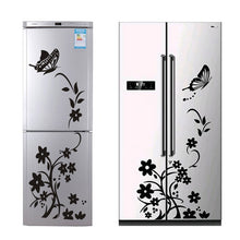 Load image into Gallery viewer, High Quality Creative Refrigerator Black Wall Sticker Butterfly Pattern Wall Stickers Home Decoration Kitchen Home Wallpaper New