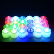 Load image into Gallery viewer, Smokeless Wedding Battery Led Candle Creative Bougies D Coratives Wax Floating Flameless Decorative Candles Bougies Home JKK192