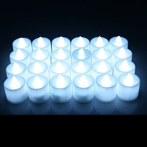 Smokeless Wedding Battery Led Candle Creative Bougies D Coratives Wax Floating Flameless Decorative Candles Bougies Home JKK192