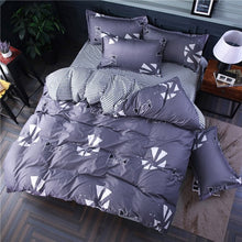 Load image into Gallery viewer, Heart printing bedding set 3/4pcs bed linens Home Textile Duvet cover set classic bedclothes Modern sheet pillowcase king bedset