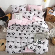 Load image into Gallery viewer, Heart printing bedding set 3/4pcs bed linens Home Textile Duvet cover set classic bedclothes Modern sheet pillowcase king bedset